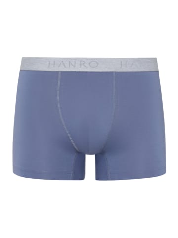 Hanro Retroshorts Cotton Essentials in labradorblue/moss