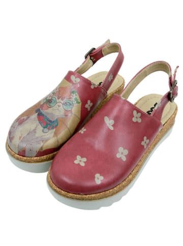 Dogo Akita Sandalen - Cat of Grace 41 in Rot