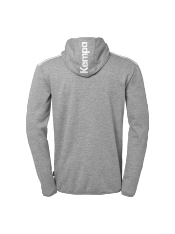 Kempa Kapuzenjacke Emotion 27 Kids in dark grau melange