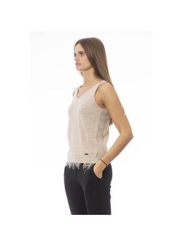 Baldinini Trend Beige Wolle Damen Top