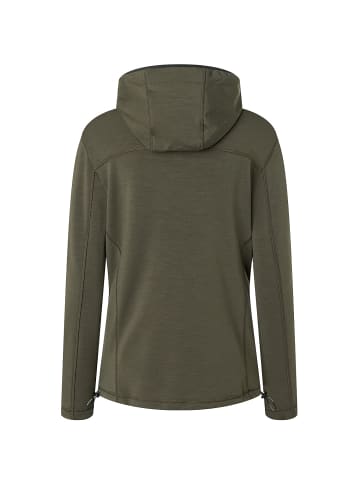 super.natural W ALPINE HOODED in Schwarz