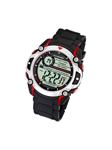 Calypso Digital-Armbanduhr Calypso Digital schwarz extra groß (ca. 47mm)