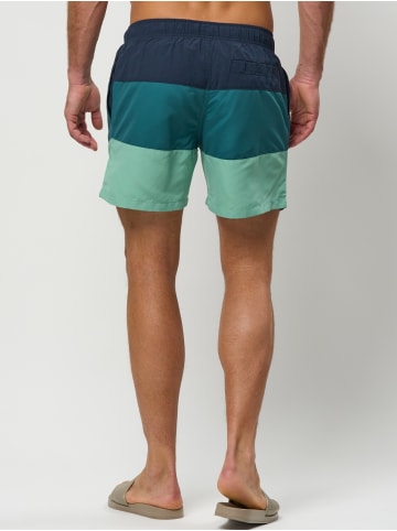 VINSON Badeshorts VMRudcott in Mediterranea-Creme De Menthe