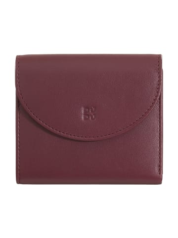 DuDu Malaita Geldbörse Leder 11 cm in burgundy