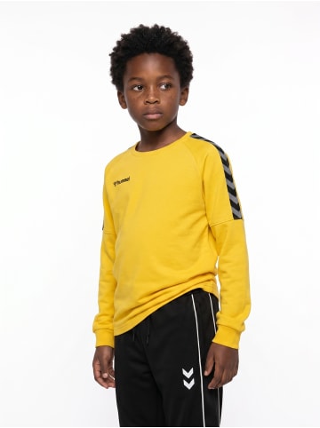 Hummel Sweatshirt Hmlauthentic Kinder in SPORTS YELLOW