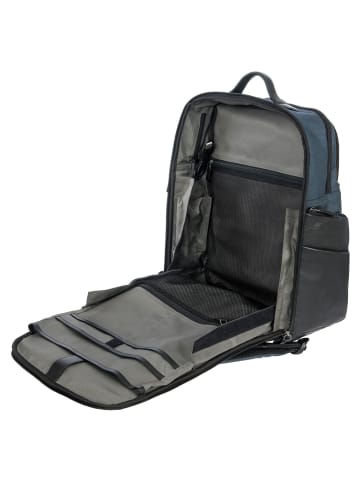 BRIC`s Monza Business-Rucksack 43 cm Laptopfach in navy blu