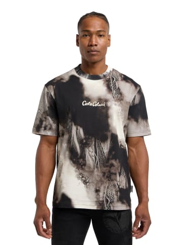 Carlo Colucci T-Shirt D'Inezo in Schwarz