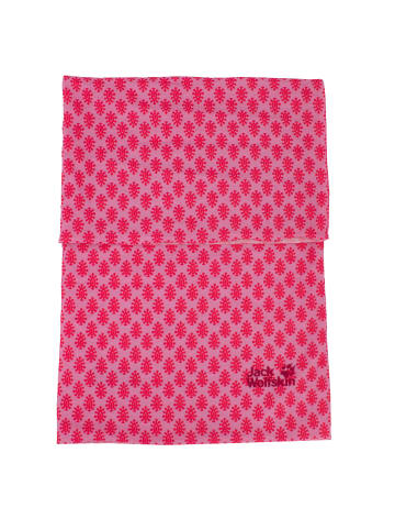 Jack Wolfskin Accessoires Print Headgear Tube in Rosa