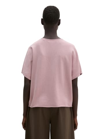 Marc O'Polo Kurzarm-Pullover loose in Mild Rose