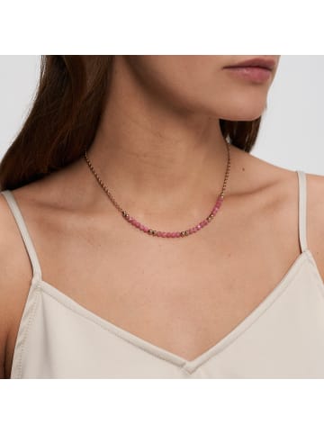 s.Oliver Kette Colorful Beads in roségold