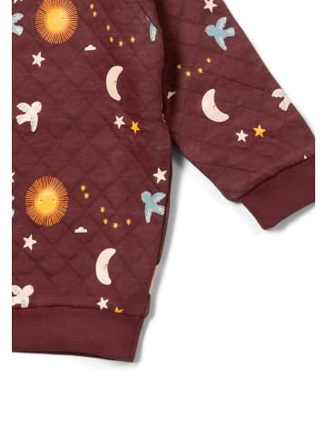 Little Green Radicals Bio-Steppsweatshirt in Braun