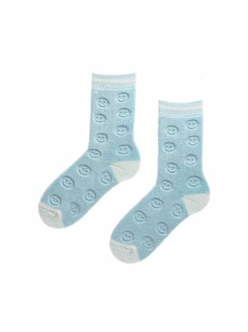 Hudson Socken Smiley Fashion in aqua blue