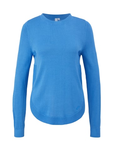 QS Strickpullover in 5547_royalblau