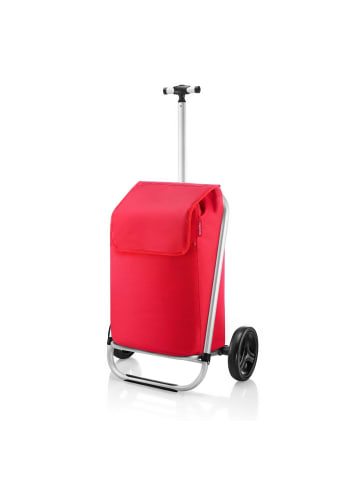 Reisenthel shopping trolley - Einkaufstrolley 48.5 cm (leo macchiato) in rot