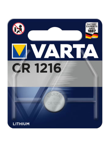 Varta Batterie Electronics CR1216 in Schwarz