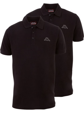 Kappa Polo "Venist Men 2er Pack" in Schwarz