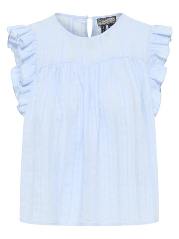 DreiMaster Damen Bluse in Hellblau