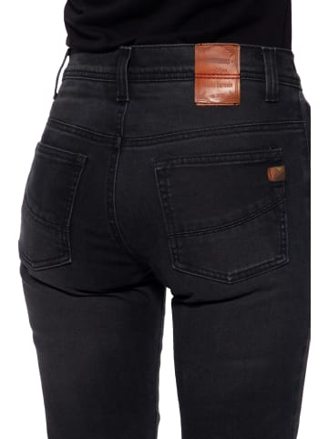 Queen Kerosin Queen Kerosin Motorradjeans Motor Gear in schwarz