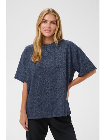 SAINT TROPEZ Trackjacket-sweat NanniSZ Oversize fit in Pageant Blue