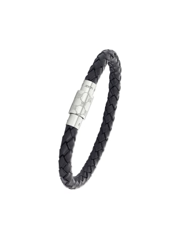 JOOP! Edelstahl/Leder Armband 21 cm