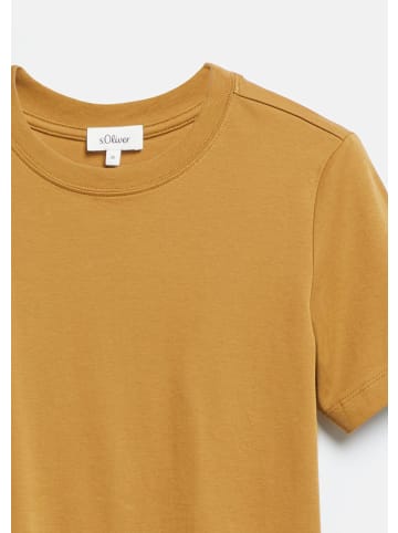 s.Oliver T-Shirt in 8488_ocker