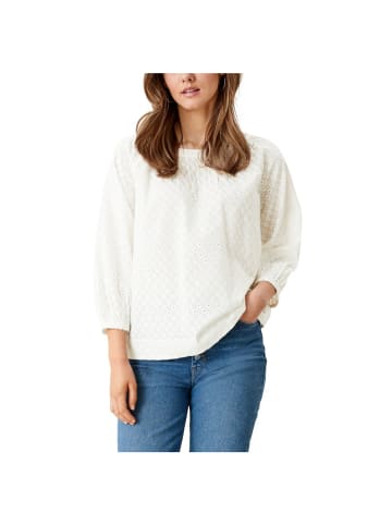 S.OLIVER RED LABEL Langarmbluse in Beige