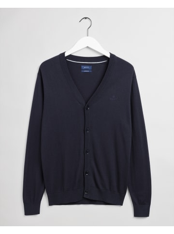 Gant V-CARDIGAN in Evening blue