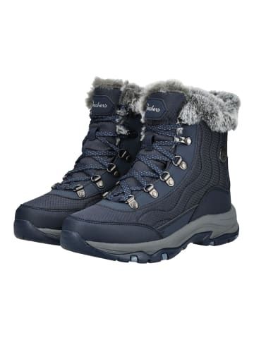 Skechers Stiefelette in Navy