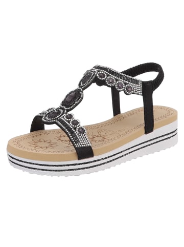 Ital-Design Sandale & Sandalette in Schwarz