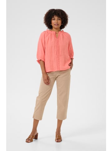 Cream Kurzarm-Bluse CRBellis Regular fit in Porcelain Rose