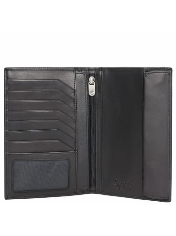 Esquire New Silk - Geldbörse 7cc 17 cm (black) in schwarz