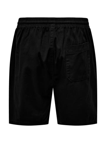 Only&Sons Shorts 'Tell Life 0119' in schwarz