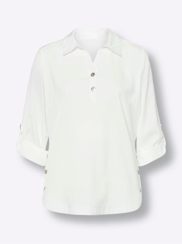 Sieh an! Bluse in ecru