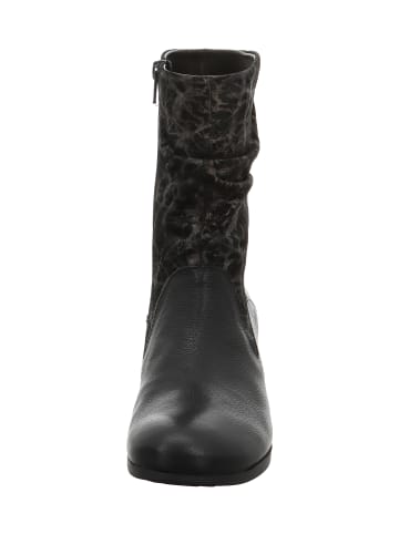 Think! Klassische Stiefelette in schwarz