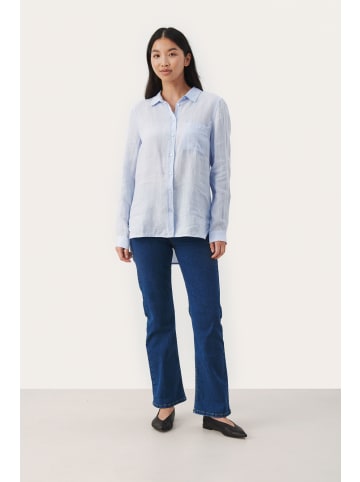 PART TWO Langarm - Hemd KivasPW Relaxed fit in Heather