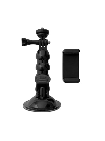 COFI 1453 SmartPhone-Halterung - GoPro Saugnapfhalterung für GoPro, DJI, in Schwarz