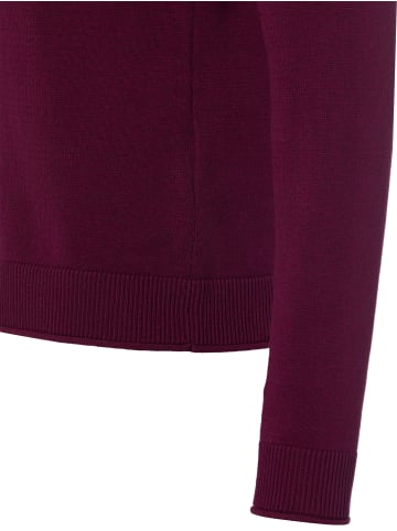 brookshire Pullover in aubergine - 0002