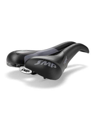 SelleSMP Trekking-Fahrradsattel  TRK Medium in schwarz