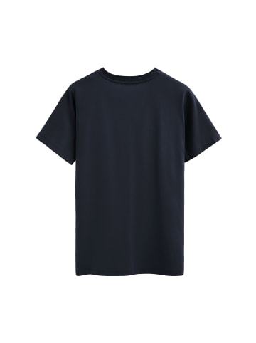 Polo Club T-Shirt ESTABLISHED MINIMAL TITLE VO in Navy Blau