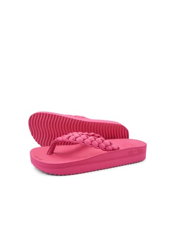 Flip Flop Zehentrenner "wedgy*weave" in Pink