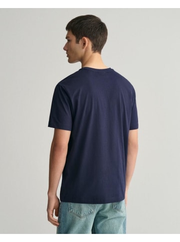 Gant T-Shirt in evening blue