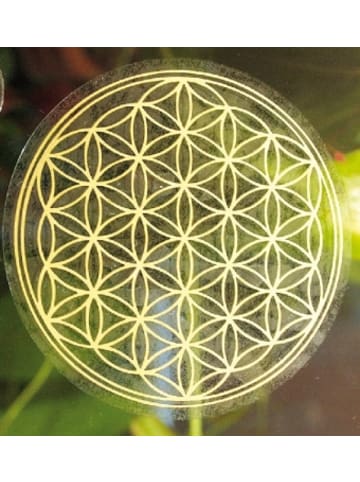 Saraswati Design Nonbook - Blume des Lebens 3 cm gold, Aufkleber