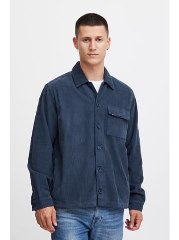 BLEND Langarmhemd BHShirt 20716070  Lässiges Langarmhemd aus Cord in Blau