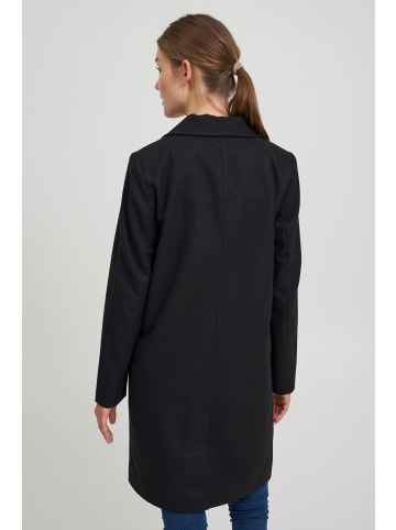 Oxmo Wollmantel OXNeta in Schwarz