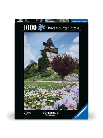 Ravensburger Puzzle 1.000 Teile 1000 Teile - Uhrturm in Graz Ab 14 Jahre in bunt