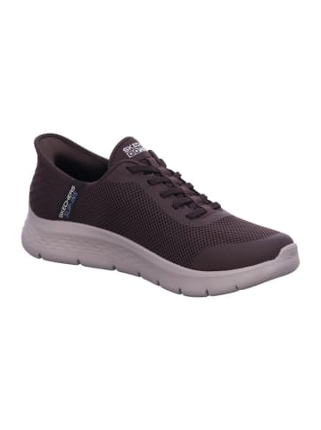 Skechers Herren Halbschuhe GO WALK FLEX - HANDS UP in Braun