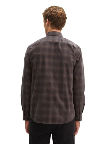 Marc O'Polo Hemd regular in Dark Brown