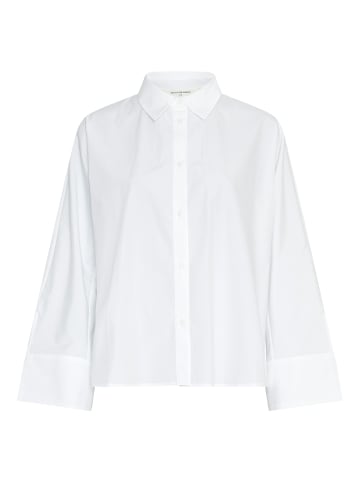 MOSS COPENHAGEN Natalia Zenika Boxy Shirt in Bright White