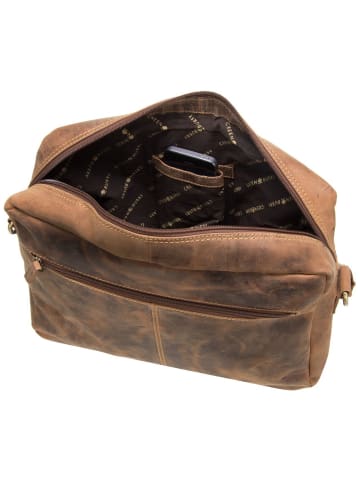 Greenburry Bodybag Vintage 1653 Reporter Bag in Sattelbraun