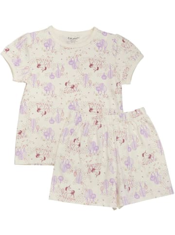 CeLaVi Kinder Schlafanzug "Pyjamas SS w. AOP" in Multicolor